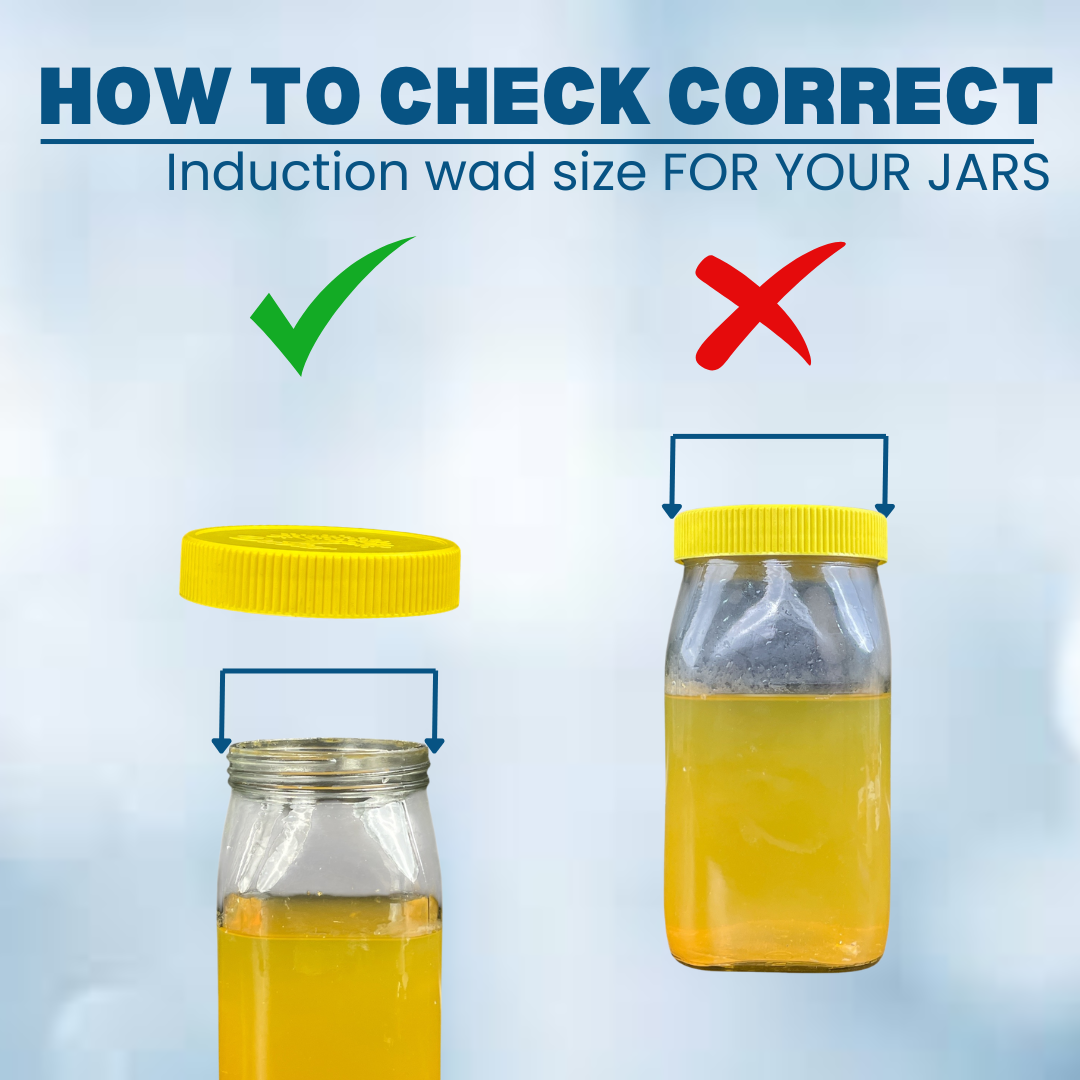 Induction Wad 73.2MM for Packing Glass Jar Bottles with 500 piece