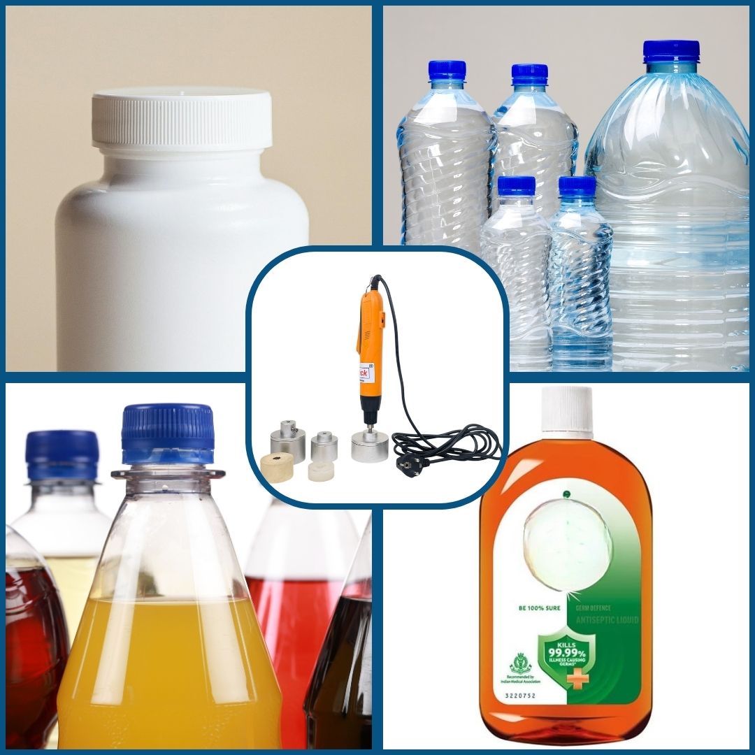 Plastic Cap Closer Machine