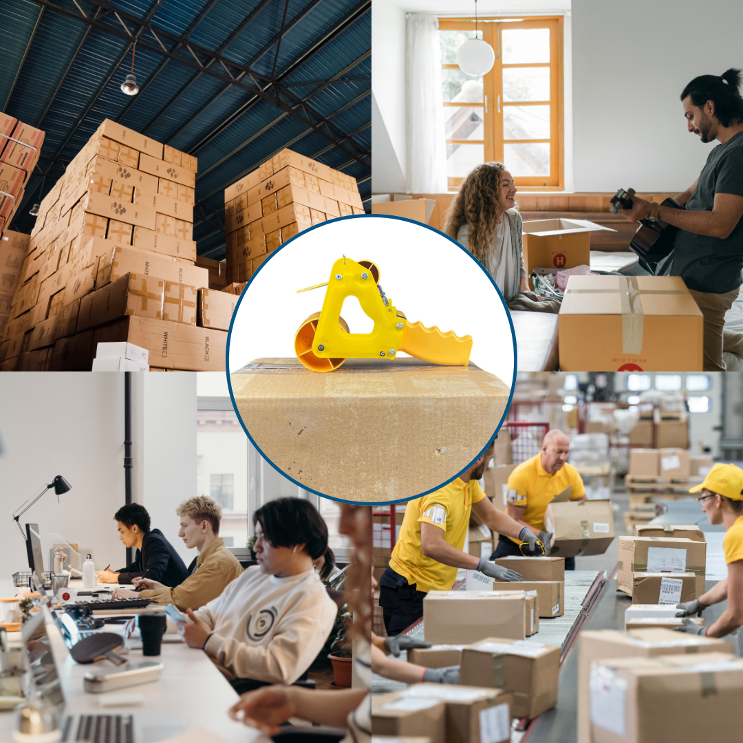 Hand Tape Dispenser 3 Inch Used for Carton Box Tapping Machine