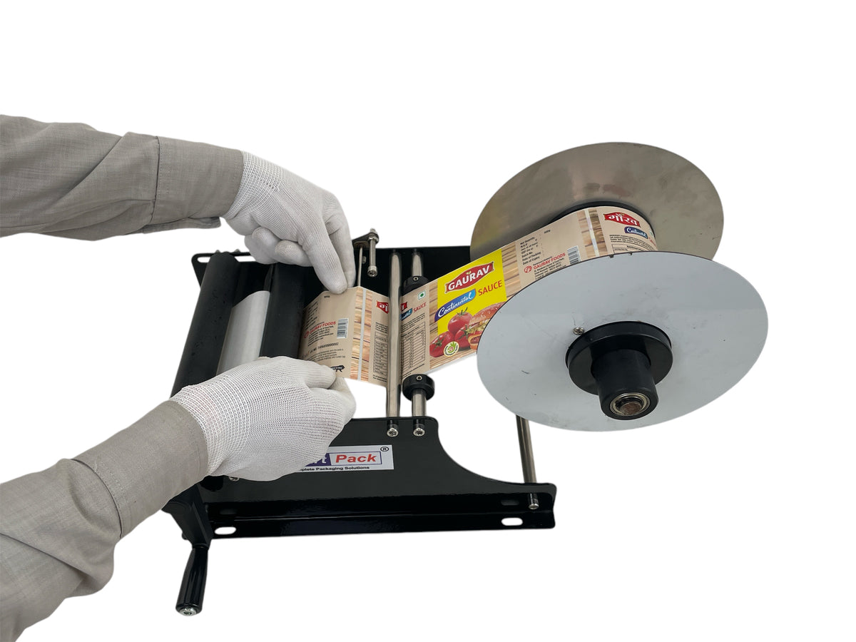 Manual Round Bottle labelling Machine