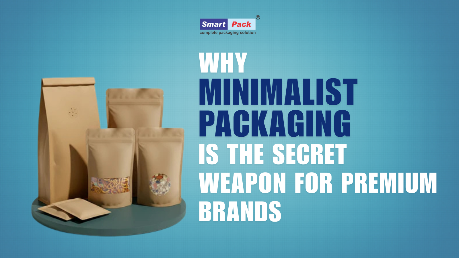 Minimalist Packaging: Secret Weapon for Premium Brands – Smart Pack Shop