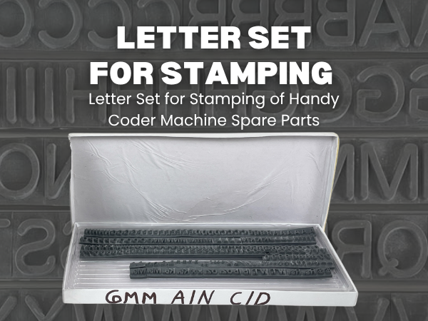 letter set for stamping
