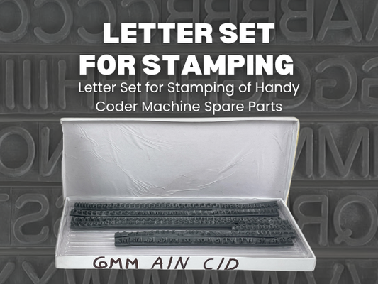 letter set for stamping
