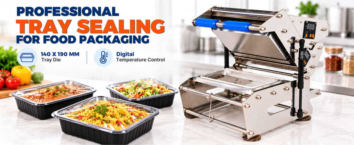 Single Compartment Tray Sealing Machine