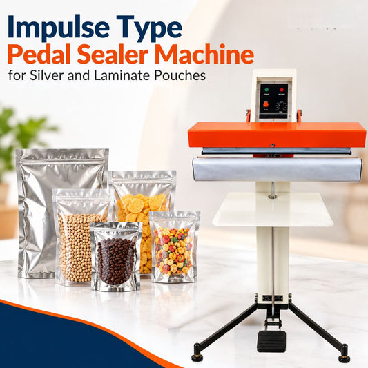 12 inch pedal sealer machine