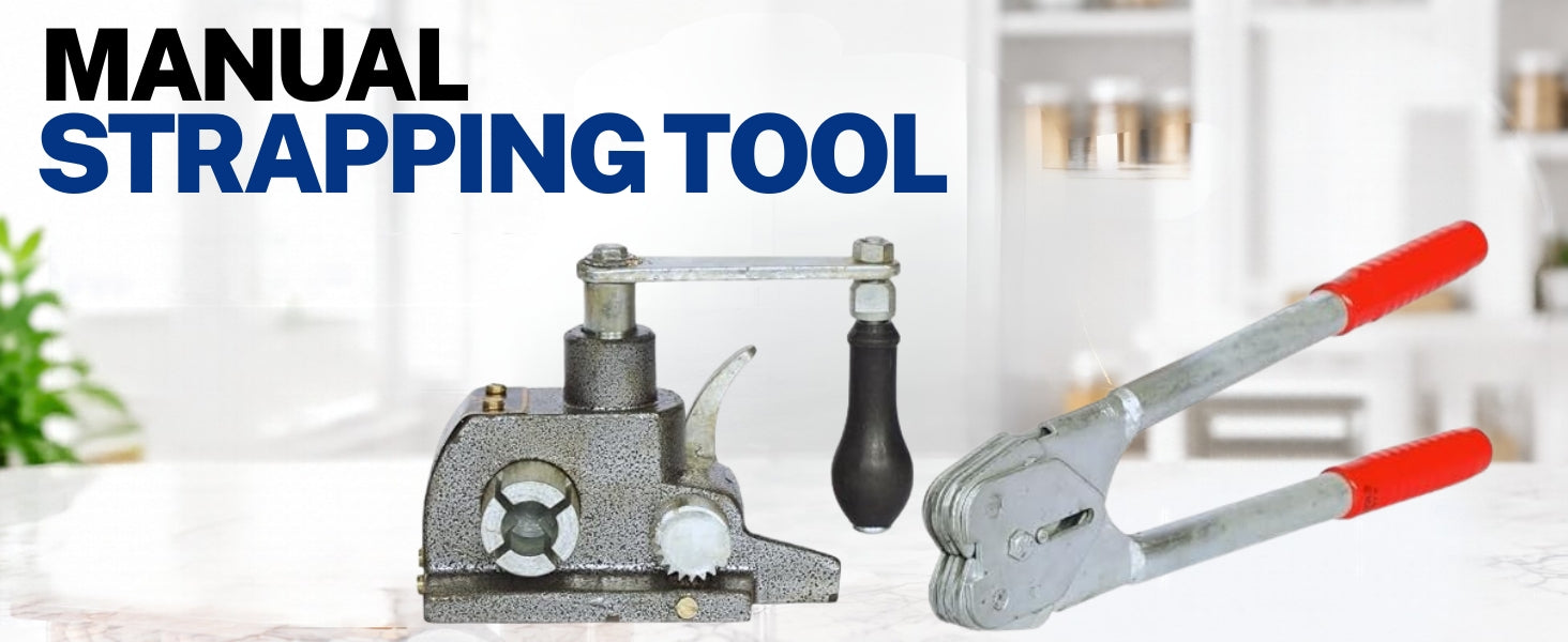 Manual Strapping Tool for MS Strip(12mm-19mm Sealing width)