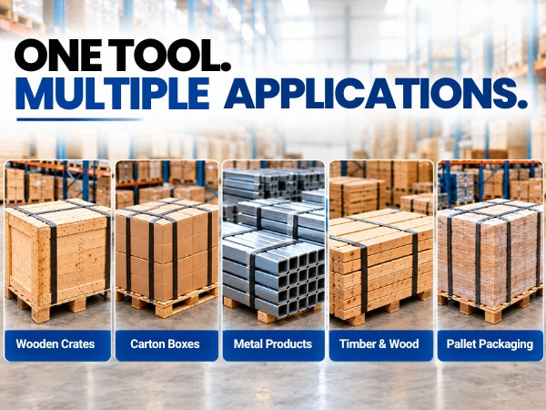 Manual Strapping Tool for MS Strip(12mm-19mm Sealing width)