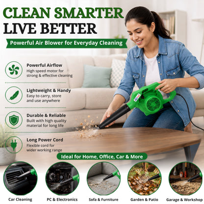 electric dust blower for cleaning
