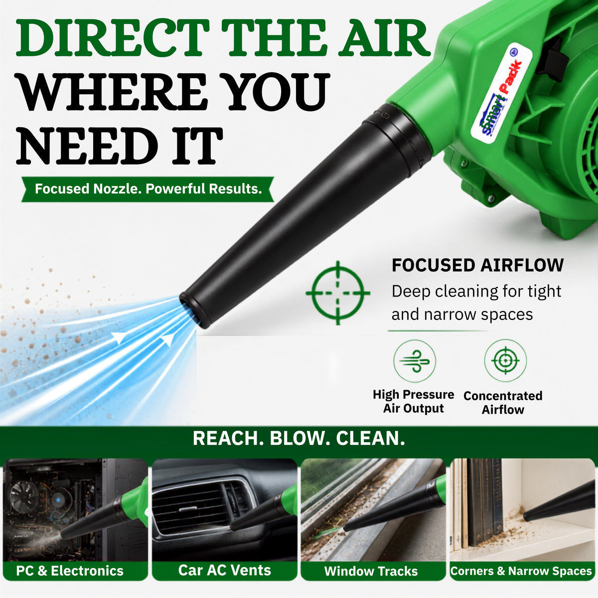 electric air blower for cleaning
