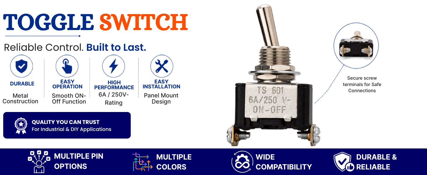 3 Pin Toggle Switch for Shrink Tunnel Machine