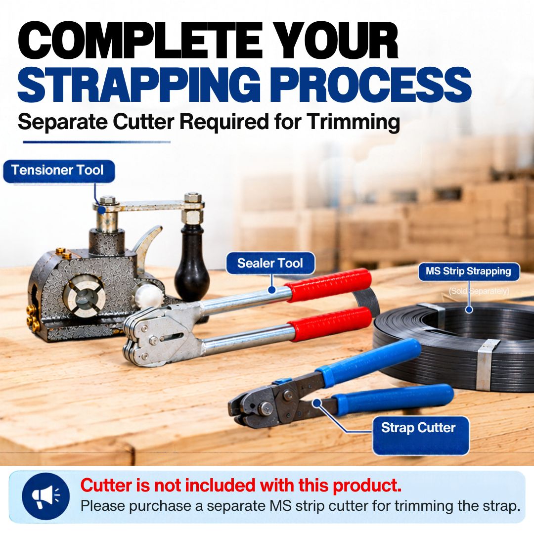 complete strapping process