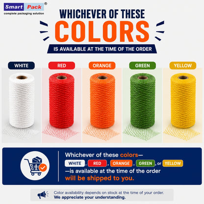 colored fruit net packaging roll