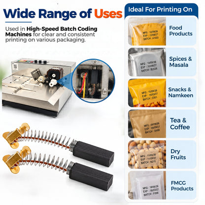 batch coding machine brush replacement guide