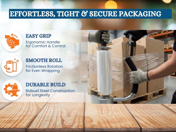 Hand Type Manual Stretch Wrapping Dispenser
