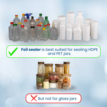 Manual foil sealer Machine 8 Inch