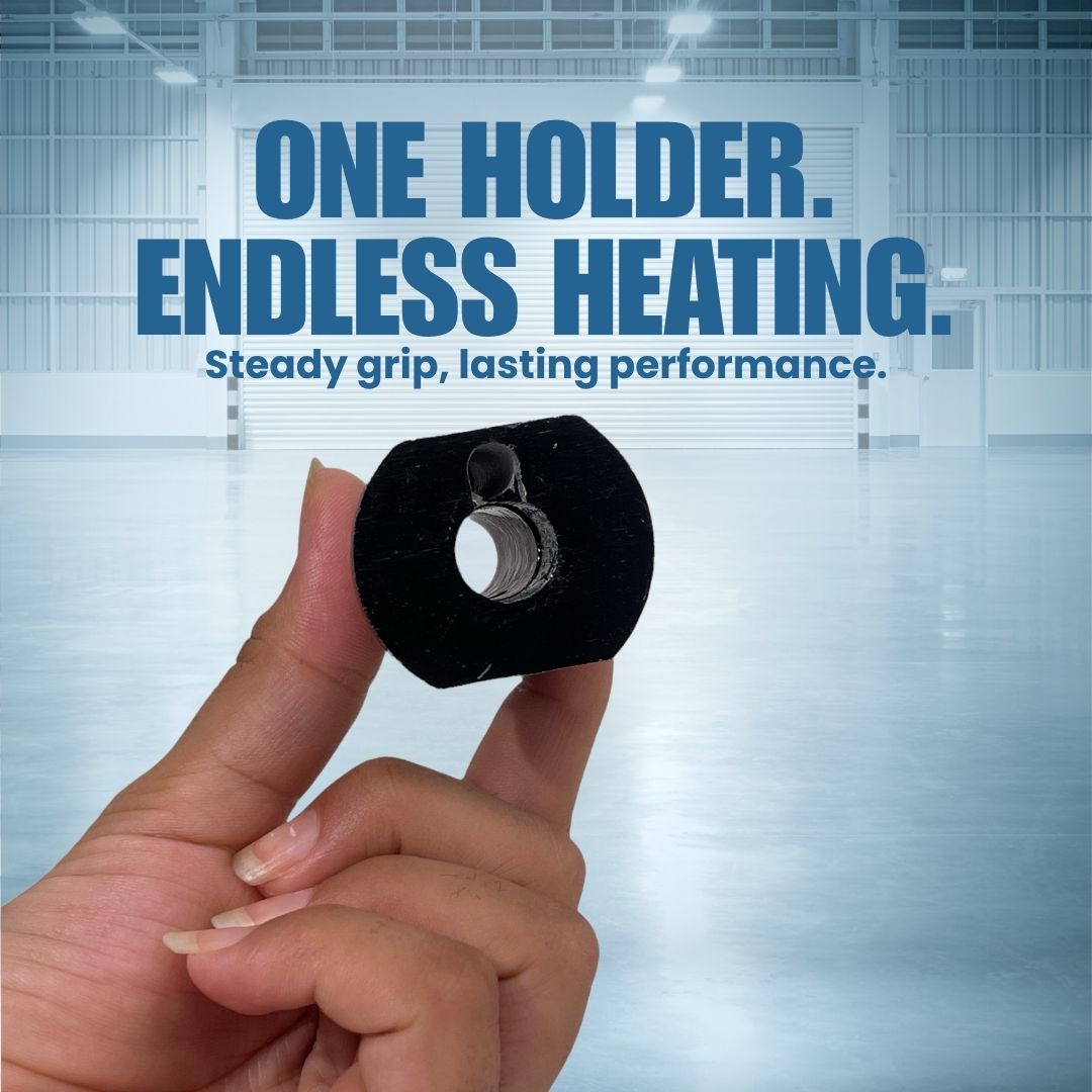 Heater Holder For High Speed Batch Coding Machine (Black)