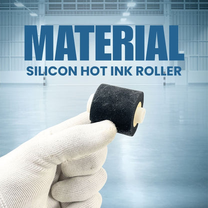 Hot Ink Roll Black for High Speed Batch Coding Machine(PACK OF 12)