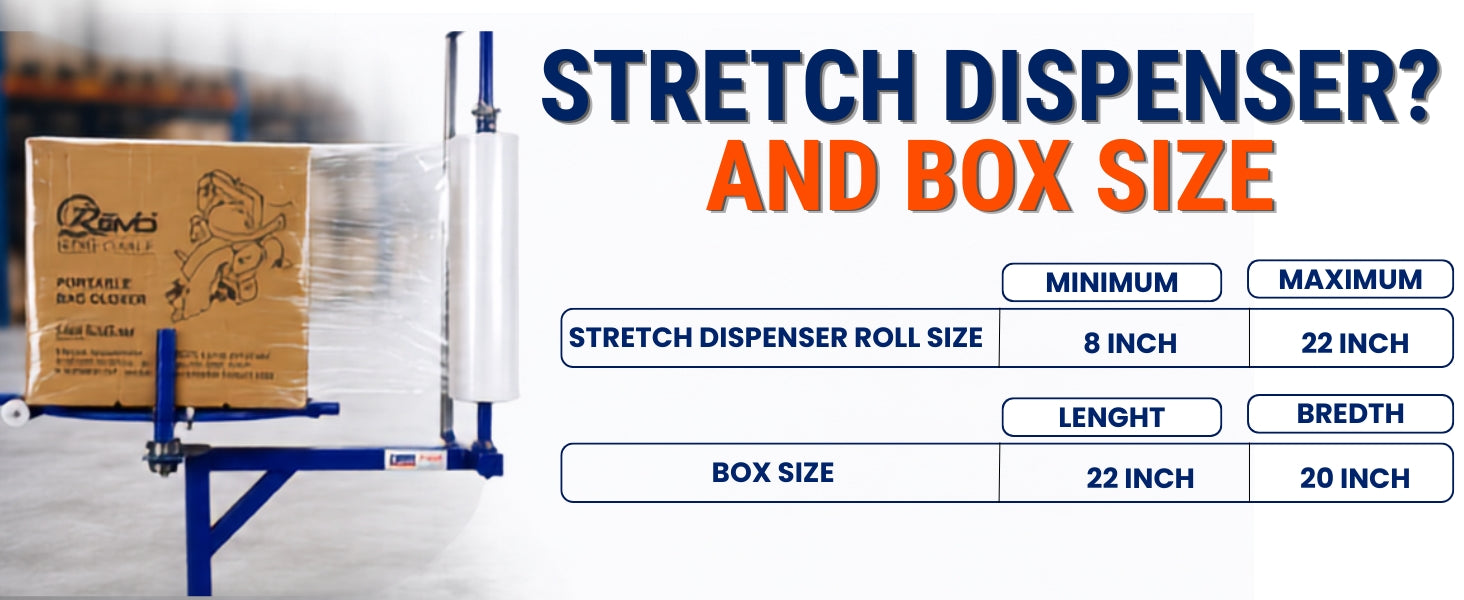 Manual Box Stretch Wrapping Machine