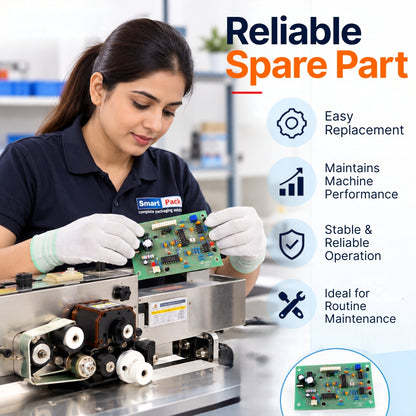 PCB spare part installation in batch coding machine