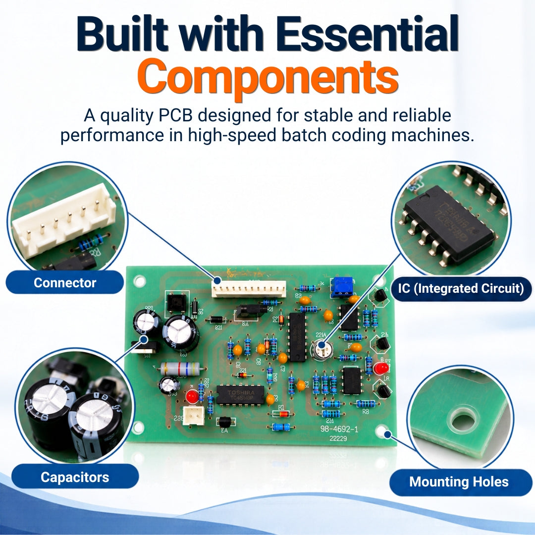 PCB board for high speed batch coding machine