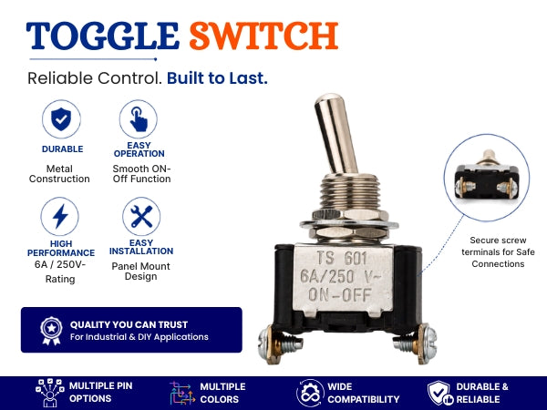 3 Pin Toggle Switch for Shrink Tunnel Machine