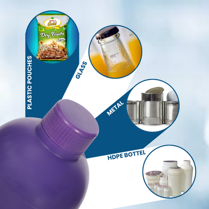 Non-porous ink Violet 1 liter