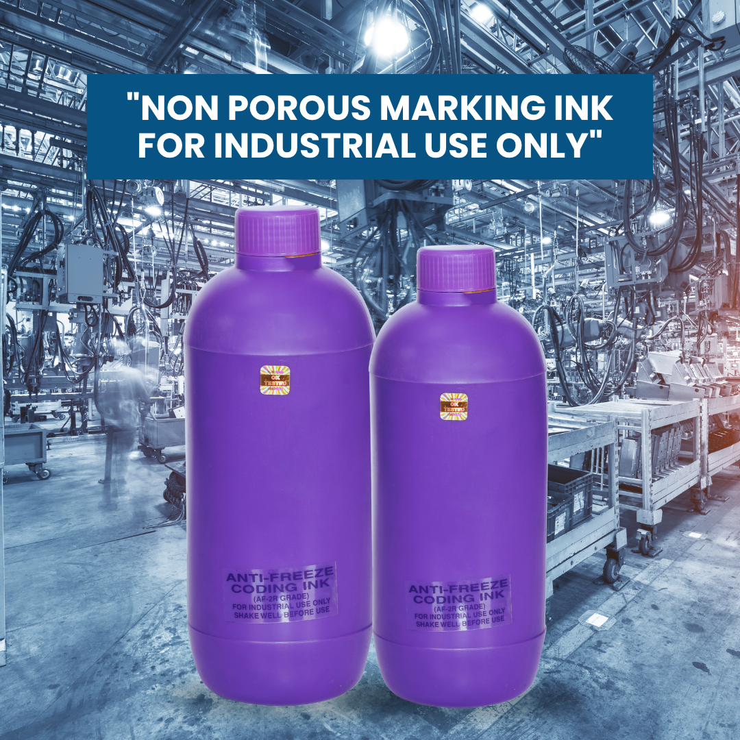 Non-porous ink Violet 1 liter