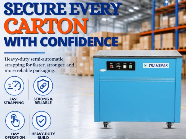 Semi Automatic Box Strapping Machine