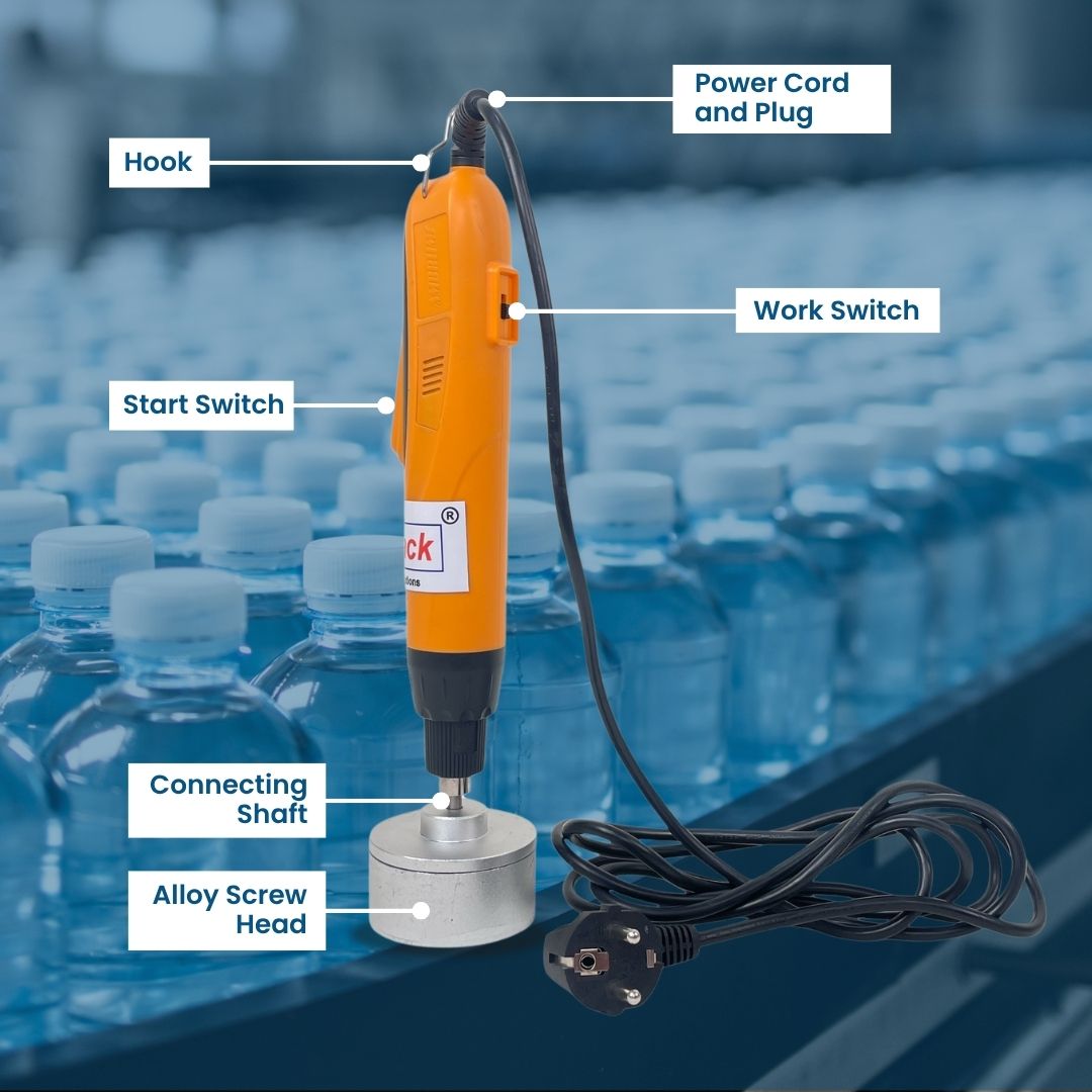 Plastic Cap Closer Machine