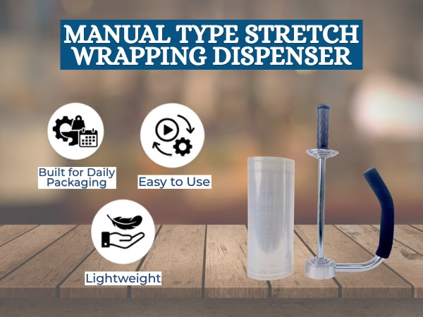 Hand Type Manual Stretch Wrapping Dispenser