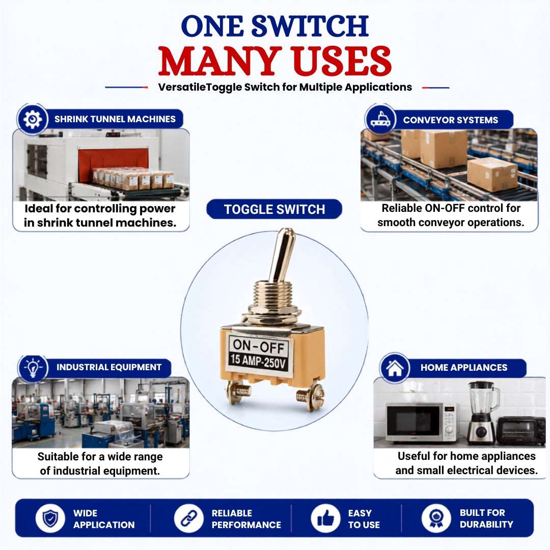 shrink tunnel machine switch