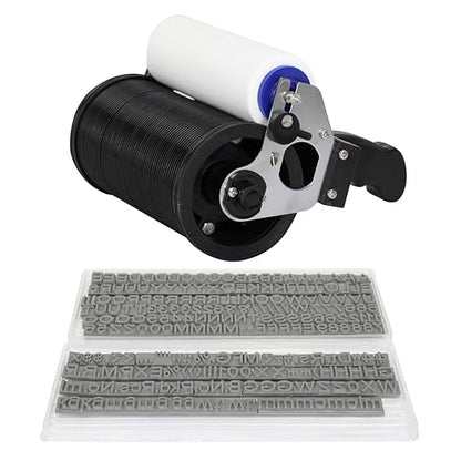 Handy Coder Machine 8 inch with 14mm letter set and ink roller