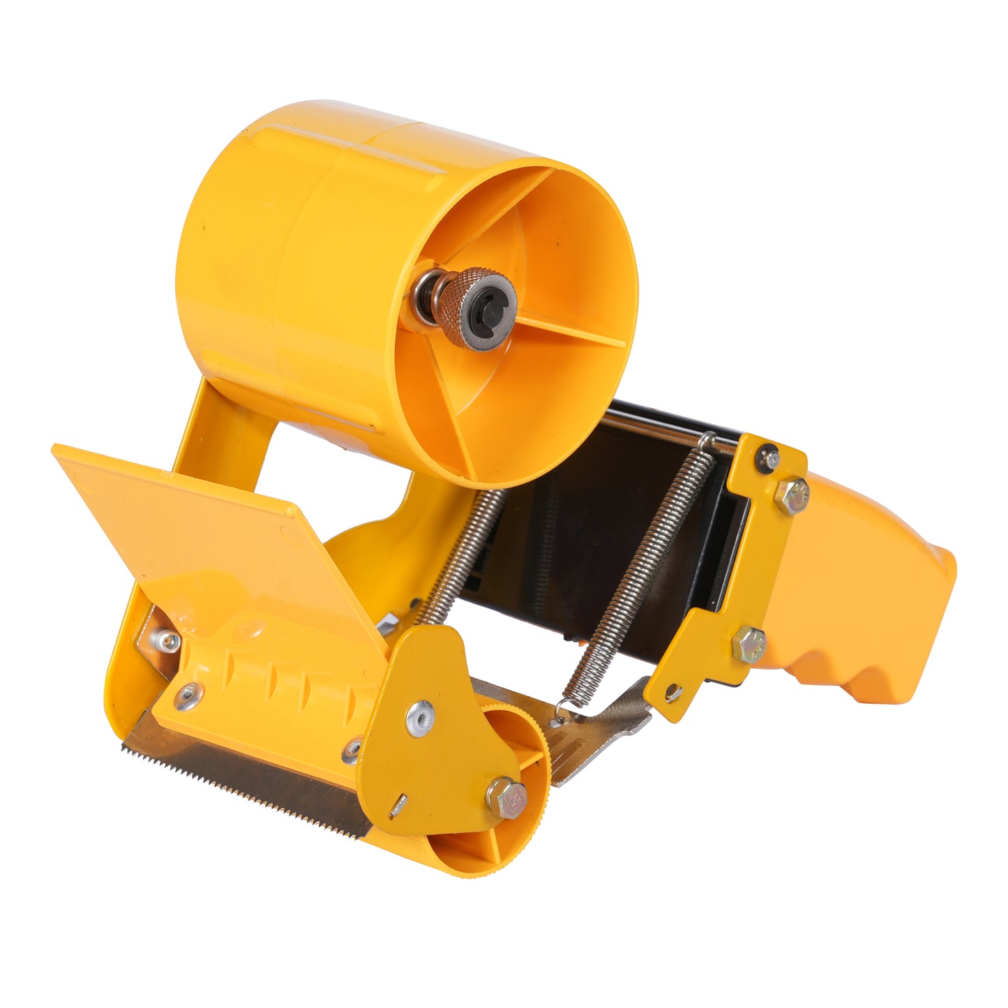 Hand Tape Dispenser (3 inch) with 2 BROWN Tap Combo Pack