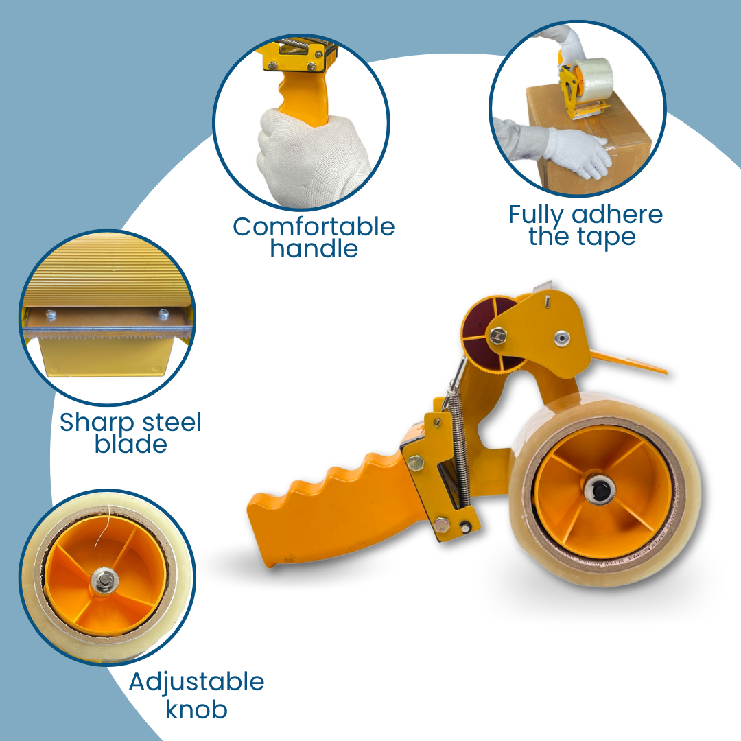 Hand Tape Dispenser 3 Inch Used for Carton Box Tapping Machine