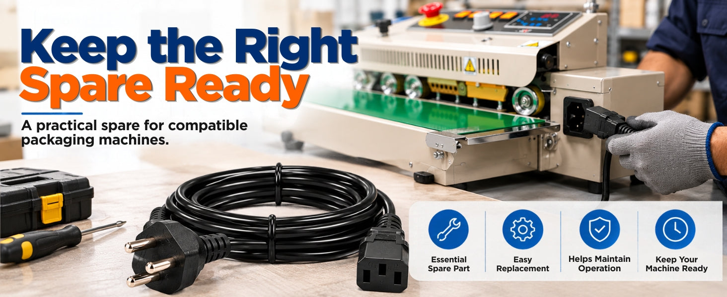 Power Cable For Induction Sealer Machine