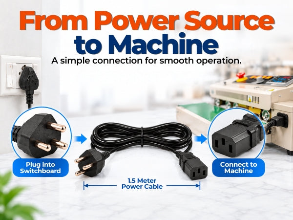 Power Cable For Induction Sealer Machine