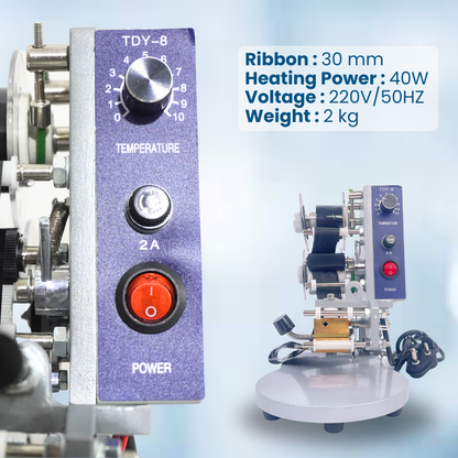 Manual Ribbon Batch Coding Machine