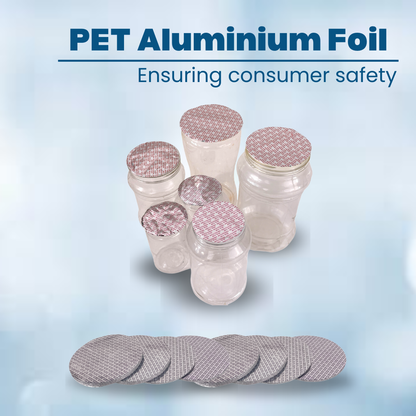Aluminium foil 45mm with 1000 piece for Packing PET