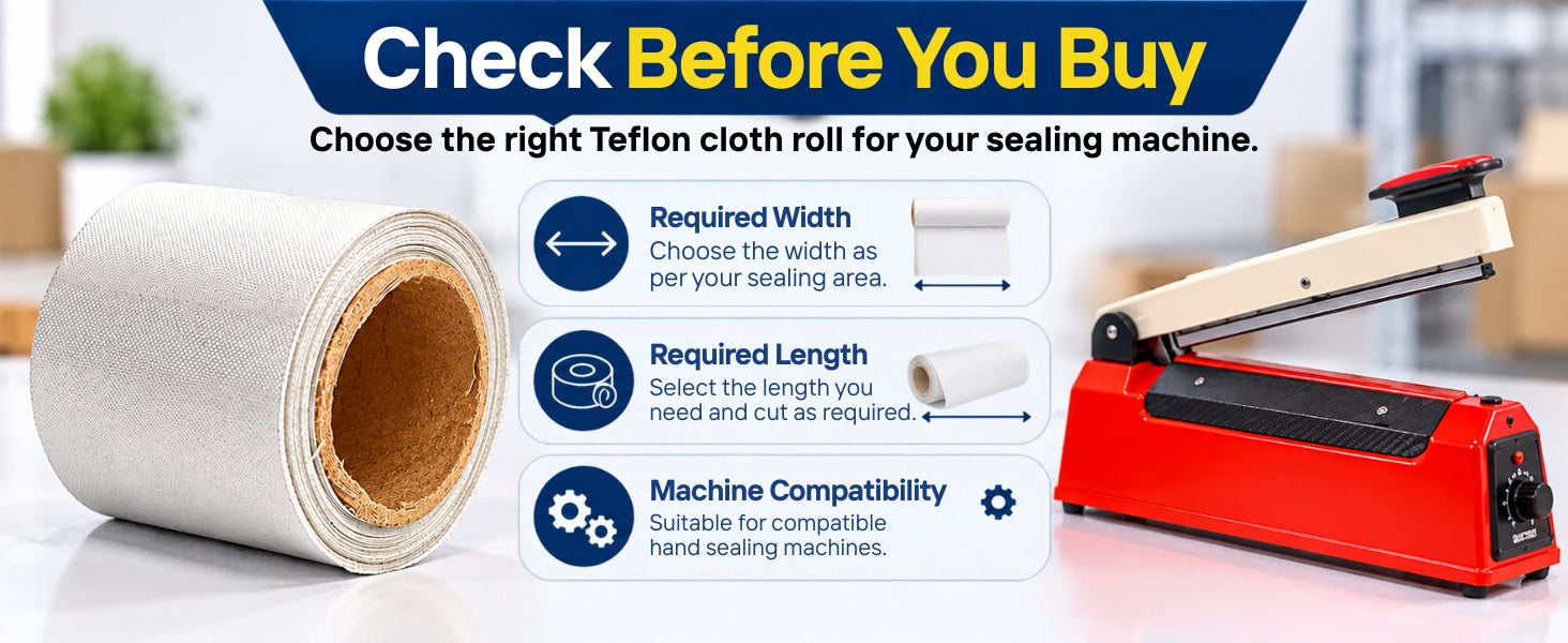 Teflon Cloth Roll 30MM X 10M
