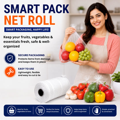 plastic net roll for fruit packaging