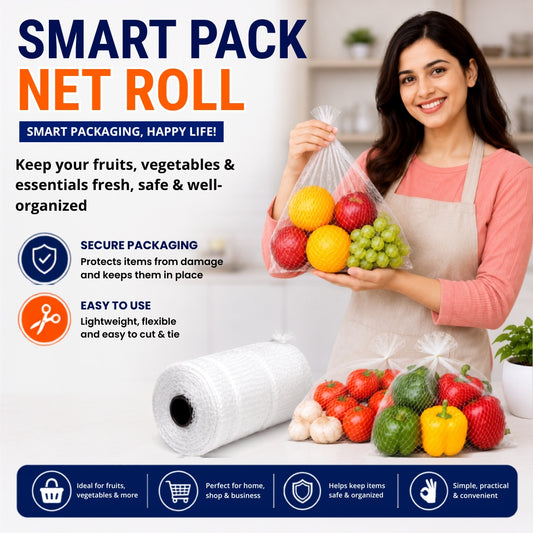 plastic net roll for fruit packaging