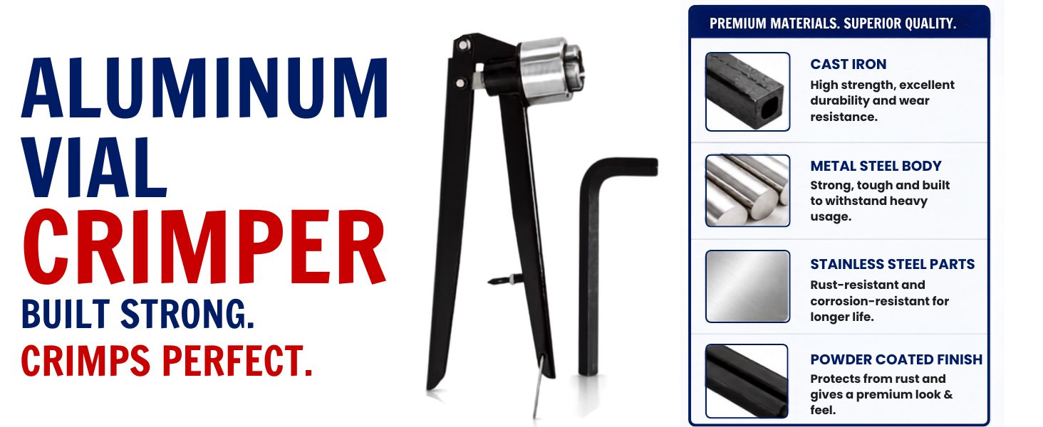 Aluminum Vial Crimping Machine Tool 32mm