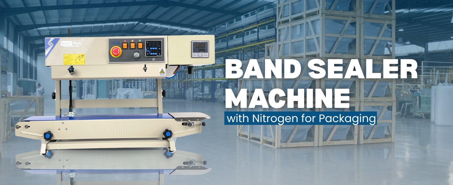 Vertical Band Sealer With Nitrogen Flush