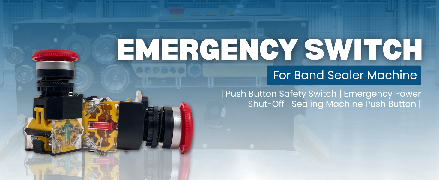 Push Switch For Induction Sealer Machine