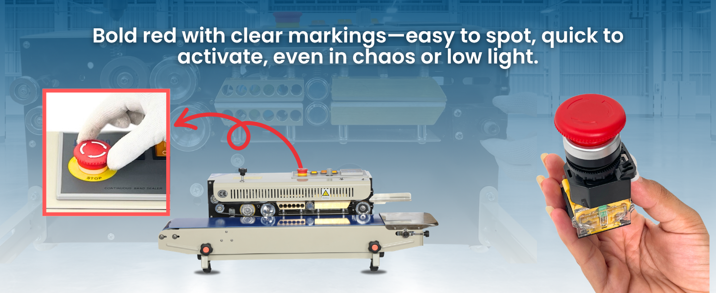 Push Switch For Induction Sealer Machine