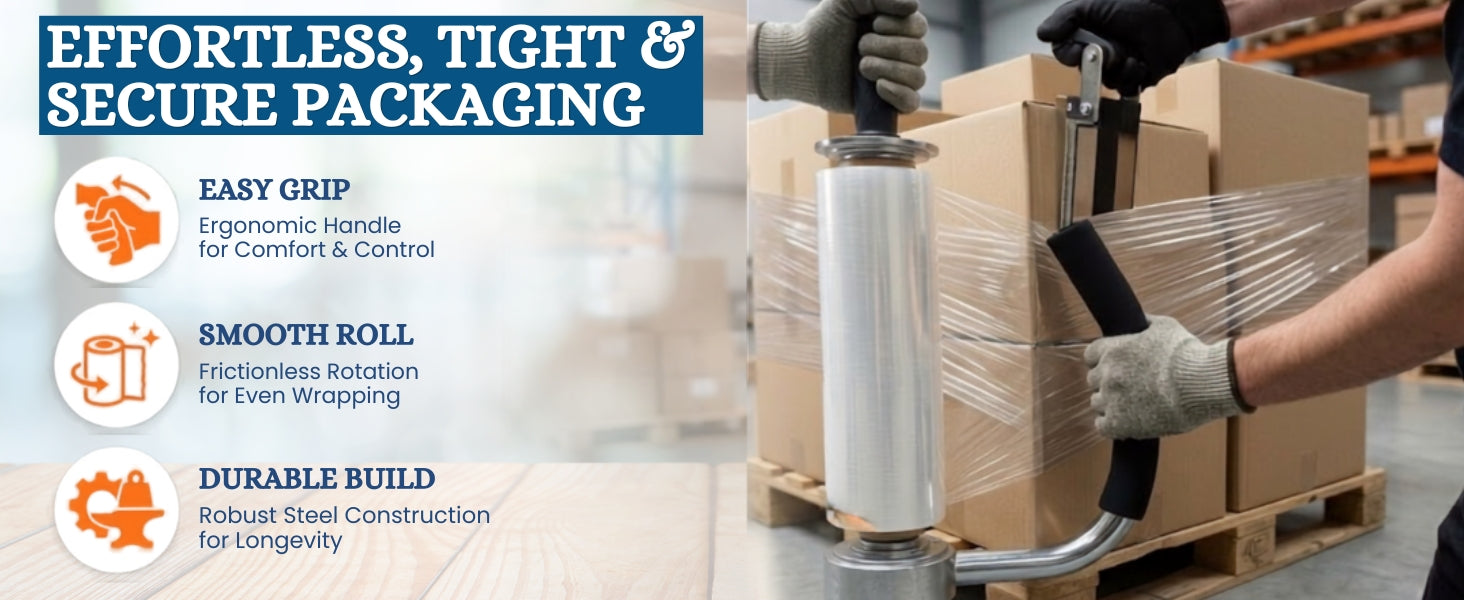 Hand Type Manual Stretch Wrapping Dispenser