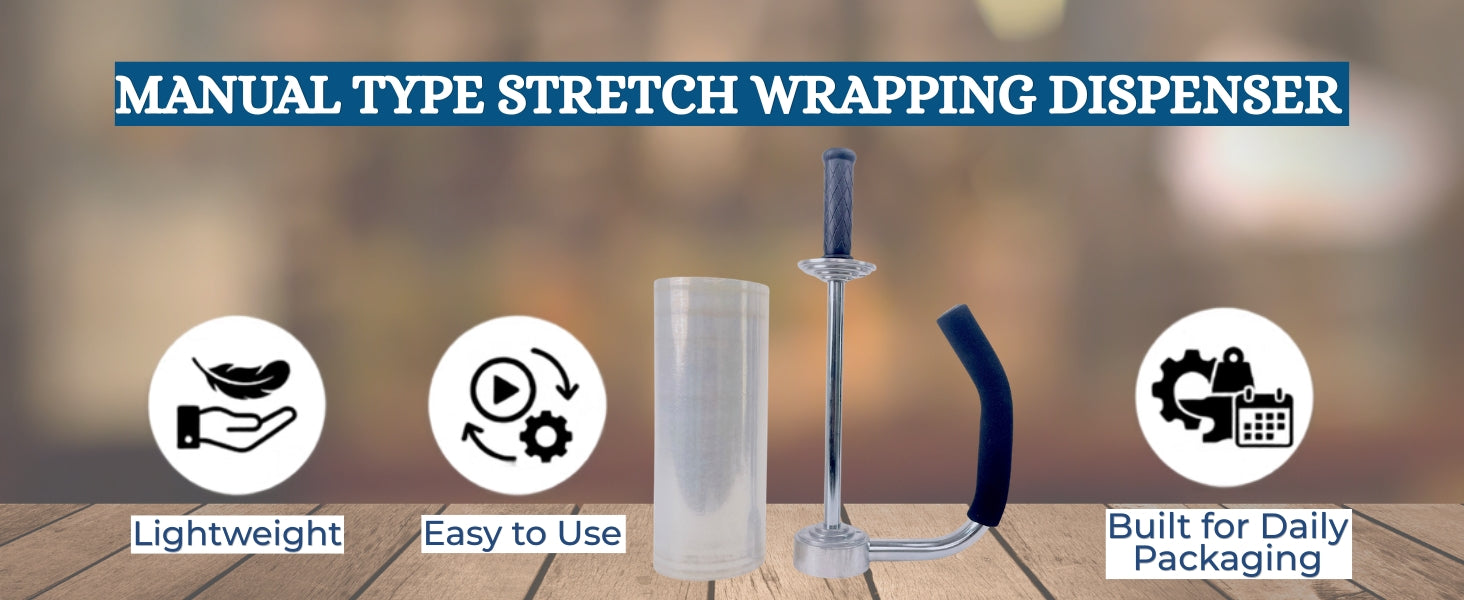 Hand Type Manual Stretch Wrapping Dispenser