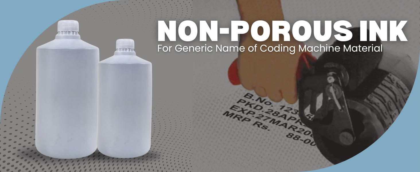 Non-Porous Ink Pack of 2 Violet Color