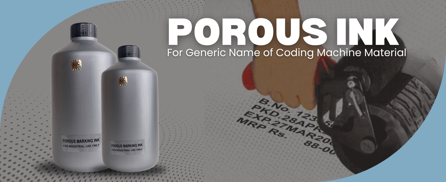 Porous Ink Black Color Pack of 2