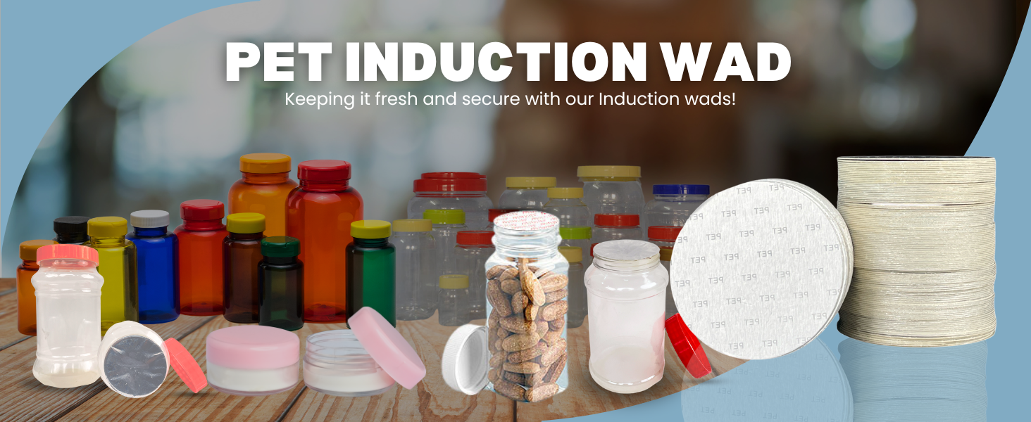 Induction Wad 52MM with 500Piece for PET Packing